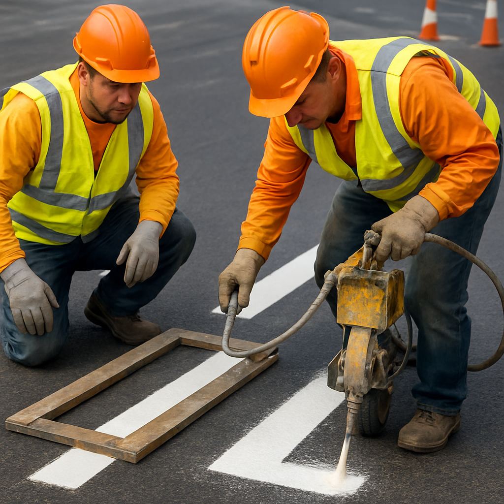 découvrez les différences de coût entre le traçage de ligne en usine avec peinture et adhésif industriel, pour choisir la solution la plus adaptée à vos besoins.