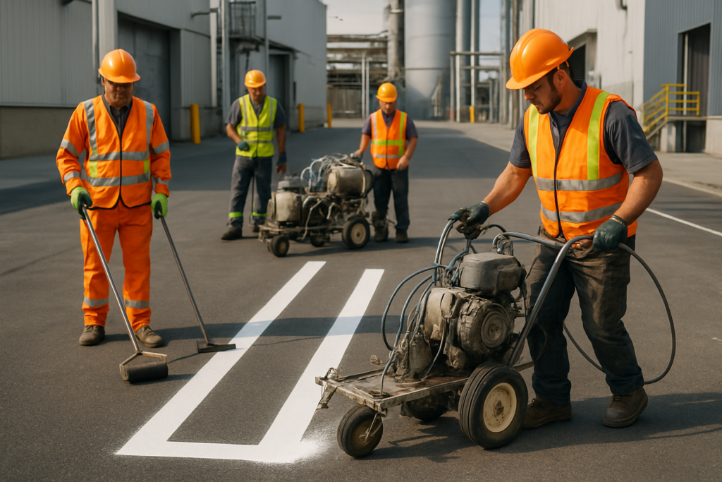 découvrez le guide complet des normes de marquage au sol industriel pour 2025 et assurez la conformité de vos installations avec les réglementations en vigueur.