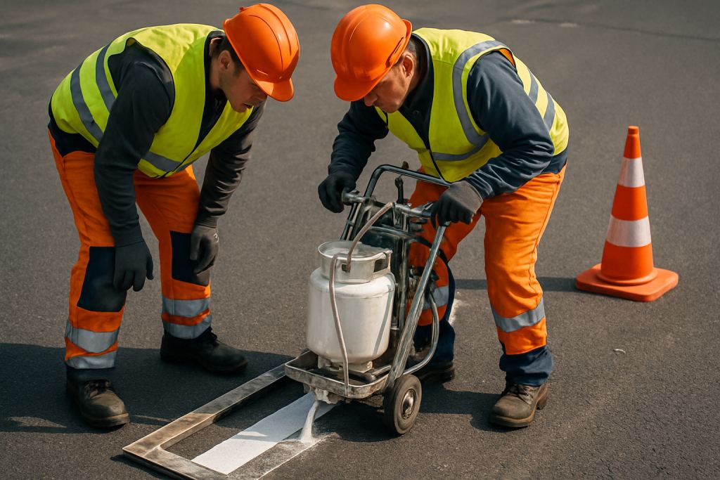 découvrez comment comparer les prix de l’effacement du marquage au sol entre le grenaillage et le rabotage, deux méthodes efficaces pour une surface propre et rénovée.