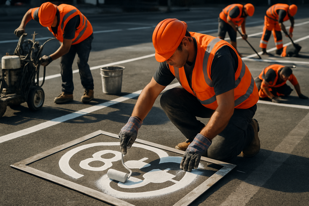 découvrez les tarifs des pochoirs de marquage au sol personnalisés pour logo et chiffres, adaptés à vos besoins pour une signalisation unique et efficace.