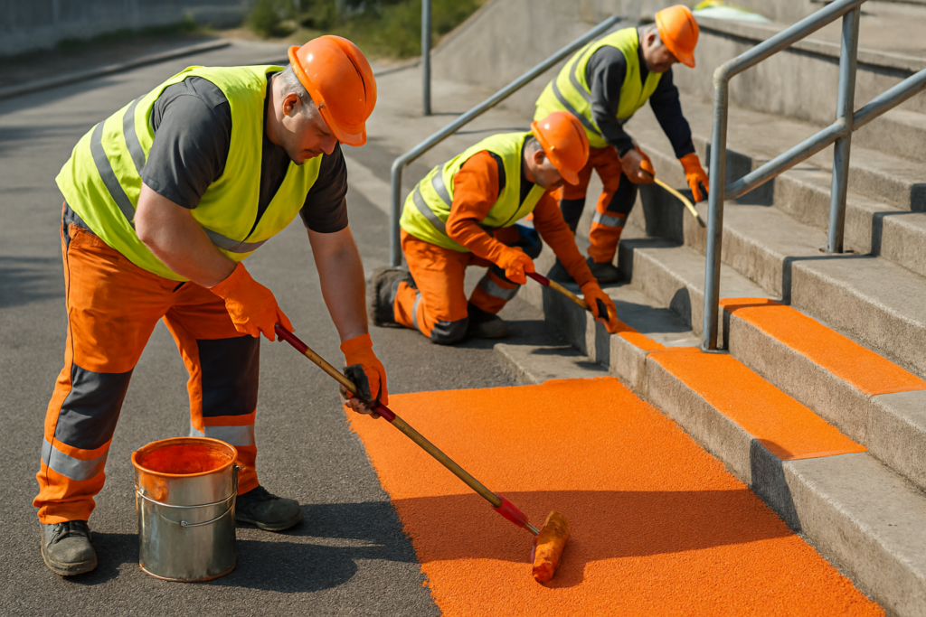 découvrez comment sécuriser vos rampes et escaliers extérieurs grâce à une peinture antidérapante efficace, facile à appliquer et durable pour prévenir les glissades.