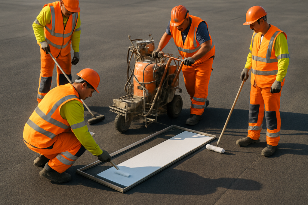 découvrez comment choisir la meilleure peinture pour enrobé et goudron afin d'assurer durabilité et visibilité sur vos surfaces extérieures.