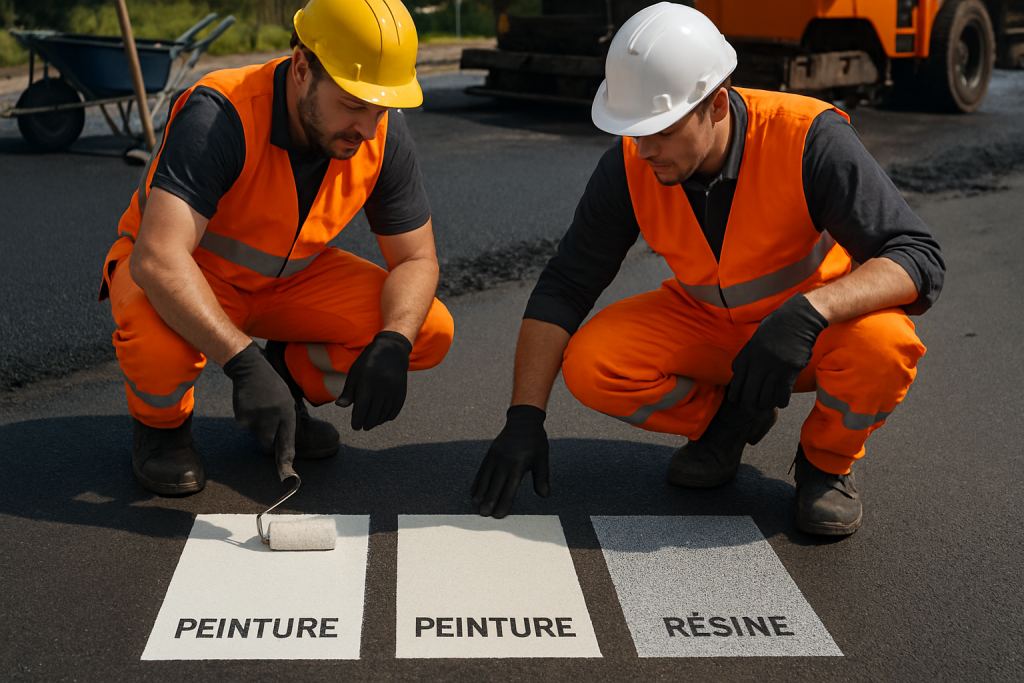 découvrez comment choisir la meilleure peinture pour enrobé et goudron afin d'assurer durabilité et esthétique à vos surfaces extérieures.