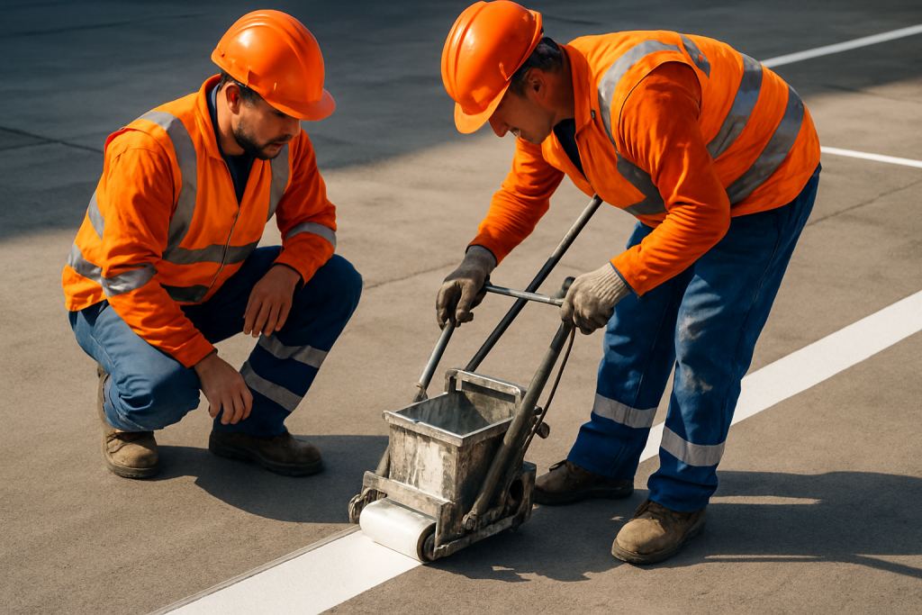 découvrez comment tracer un terrain de basket extérieur avec les dimensions officielles et les peintures indispensables pour un marquage précis et durable.