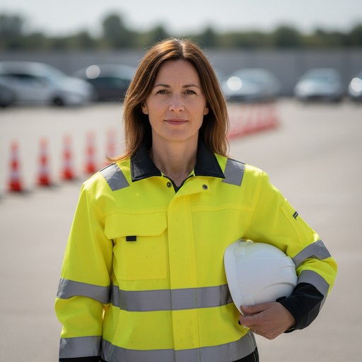 Nathalie Roussel - Chargee signalisation et securite chantier