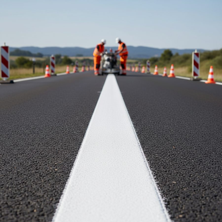 Norme marquage routier en France : réglementation, dimensions et produits homologués