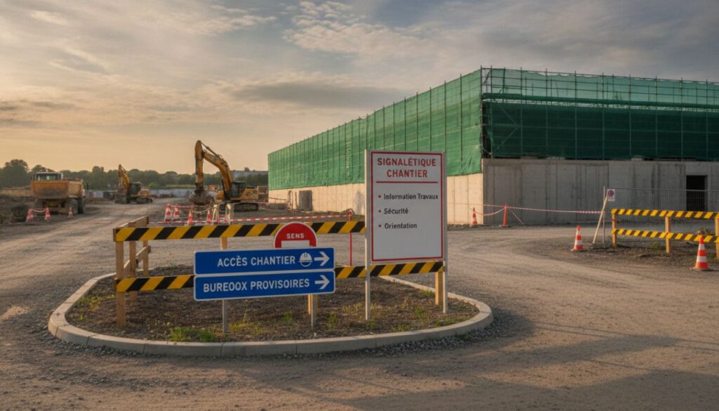Signalétique de chantier : guide, obligations et prix 2026